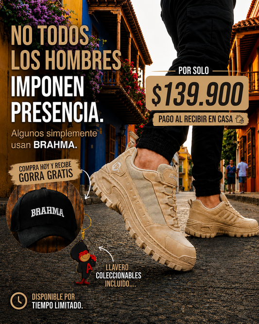 🔥 PROMO - Zapatos + Gorra Gratis Últimas Unidades Con 70% OFF Solo Hoy 🎁